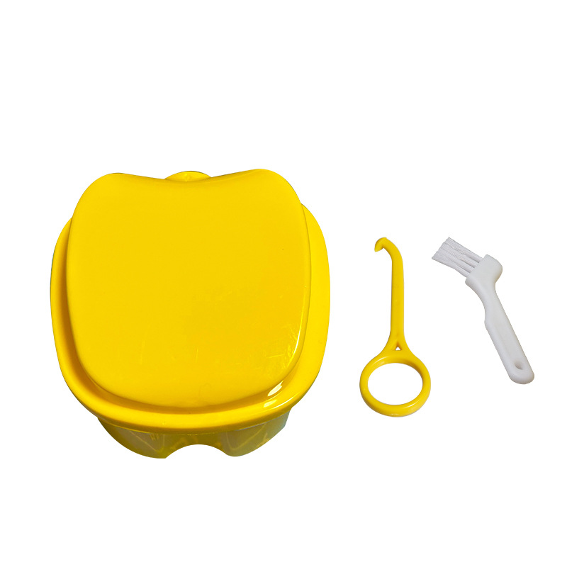 Caja de retención de dientes dentales, caja de retención de brackets, caja de cepillo, caja de fijación de dientes ortodónticos, caja de colocación, caja de dientes de manzana