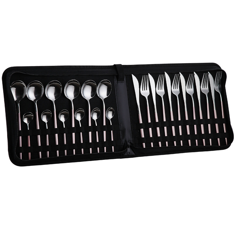 E타입 [펜박스백] 실버+핑크 24종세트