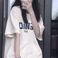 半袖恤女装学生韩版潮夏季女装短袖上衣白色新款盐系