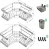 Matte set stainless steel, soap holder