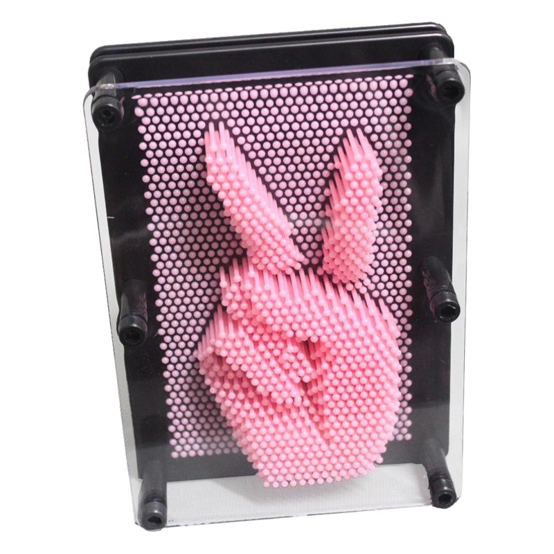 Modelo de mano de talla de aguja tridimensional grande Regalo de Cumpleaños creativo juguete divertido clon 3D modelo de mano variedad aguja pintura artesanía