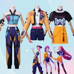 マーメイド K-POP: ハンターウィッチズ コスプレ衣装 ハンターウィッチズ ミラ・ゾイ・ルミ コスプレ アニメ衣装