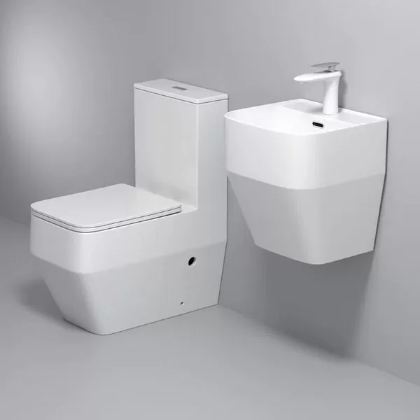 Special Toilet Hanging Toilet for Export, Direct Flush Floor Drain 250mm, Wall Drain 180mm, Hot-Selling Style New Style 2025