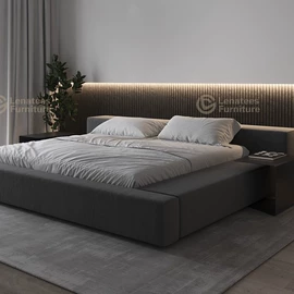 其他床类;皮艺床;床头柜