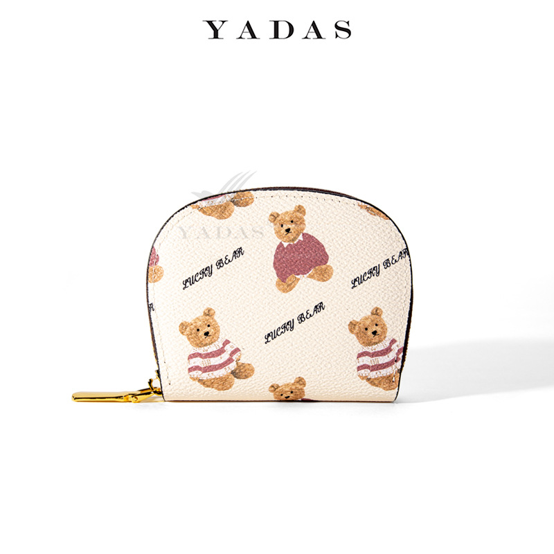 Yadas monedero pu moda pequeñas señoras womenpurse gran capacidad monedero