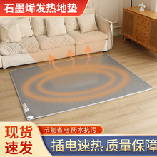 無錫工廠直銷石墨烯地暖墊韓國電加熱家用客廳移動雙人瑜伽地熱墊