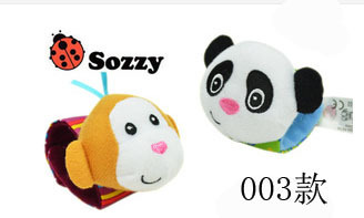 Sozzy bebé reloj Correa muñeca traqueteo bebé muñeca Correa educación temprana juguete de peluche fábrica al por mayor