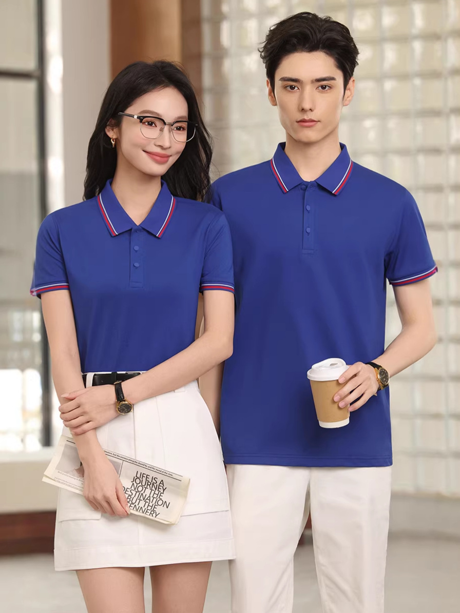 Camisas de verano polo personalizadas ropa de trabajo de manga corta impresa logotipo corporativo grupo cultural camisa de prendas de trabajo bordado