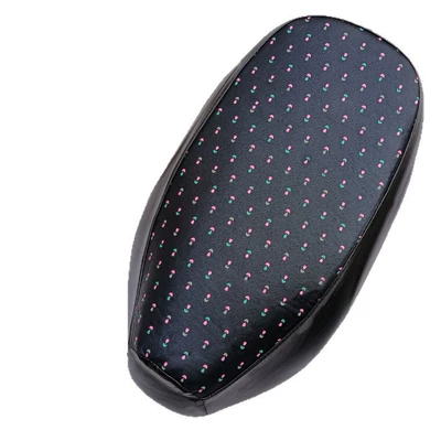 Seat Cover – Electric car cushion - black-flowers-thick-and-wear-resistant-xl-66-70cm