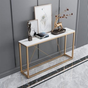 Modern porch table table against the wall living room entrance hall porch partition family entry against the wall narrow table table table against the wall porch