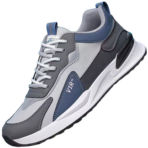 2024 Spring New Casual Leather Surface Sports Shoes Fashion Shoes Soft Sole Driving Shoes Travel Shoes Anti-Slip Men's Shoes