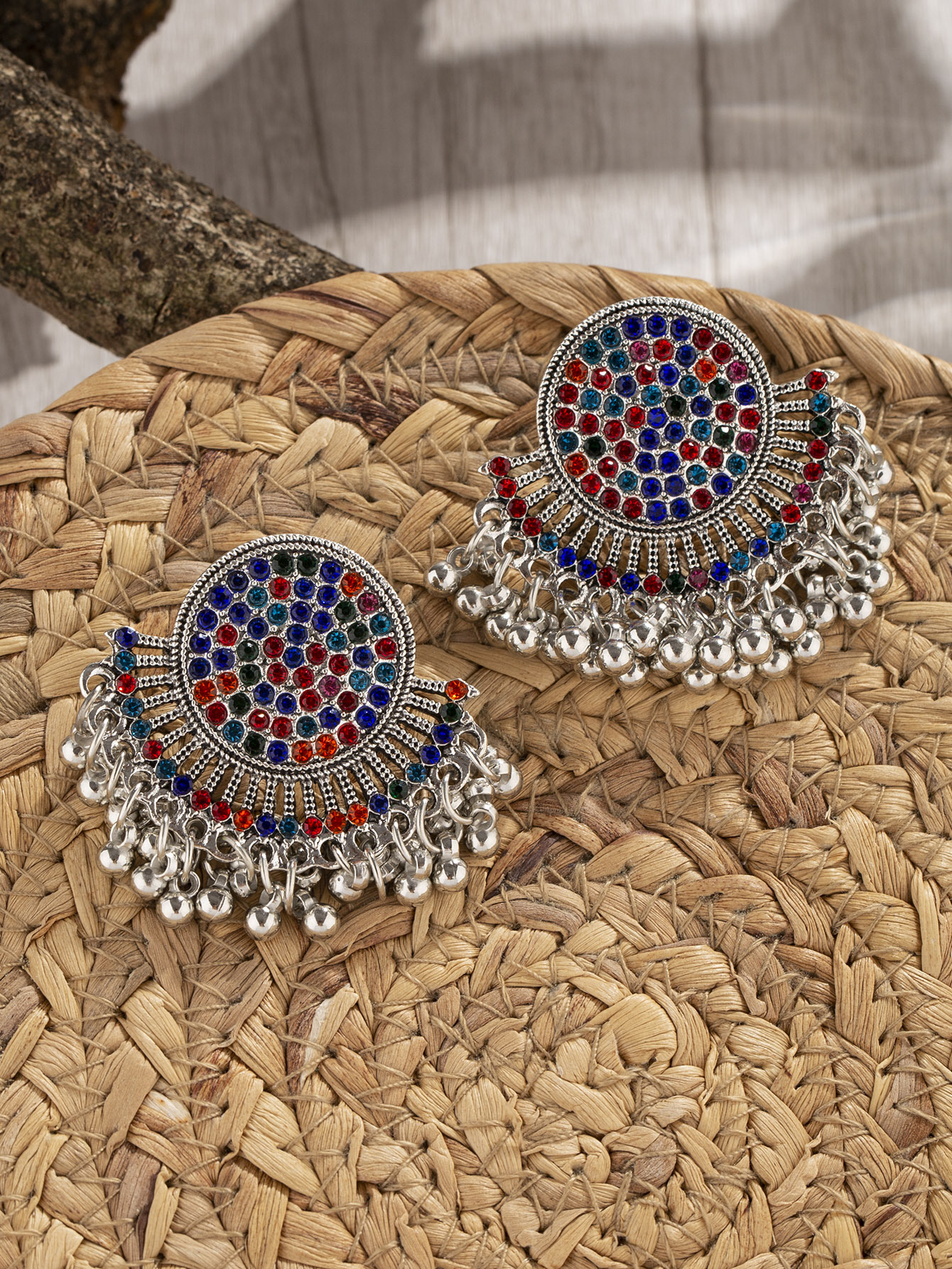 29g Weight Alloy Ear Needle Material Rhinestones Inlay Material Drop Earrings Classification 1 Pair Quantity Holiday, Travel, Daily Occasion Alloy Material Bell Pattern Women's Gender Plating Design Retro, Lady Style 1 Pair Retro Lady Bell Plating Alloy Rhinestones Drop Earrings 15
