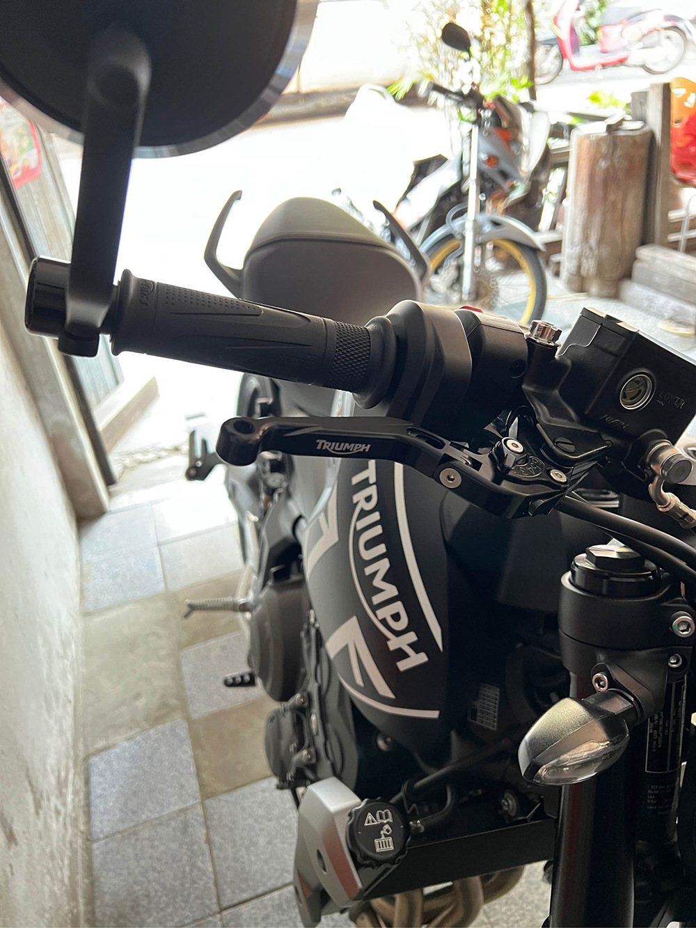 Suitable for Triumph Speed Twin 1200 Motorcycle Cnc Brake Clutch Handle Lever Horn