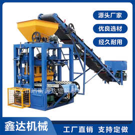 制砖机成套设备 振动成型半自动制砖机 免烧水泥砖机