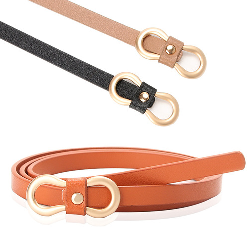 PU Waist Belt for Women: Stylish, Versatile, and Trendy—Perfect for Adorning Denim Dresses with a Bold, Personalized Touch