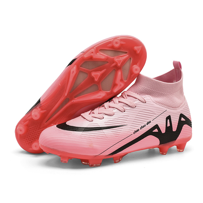 2025 nuevos zapatos de fútbol transfronterizos, zapatos de entrenamiento transpirables para hombres y mujeres.