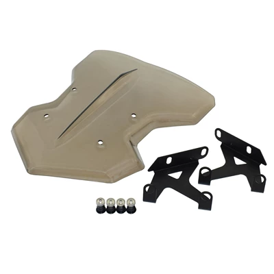 Motorcycle front windshield Fz09 Mt-09 17-20 - brown