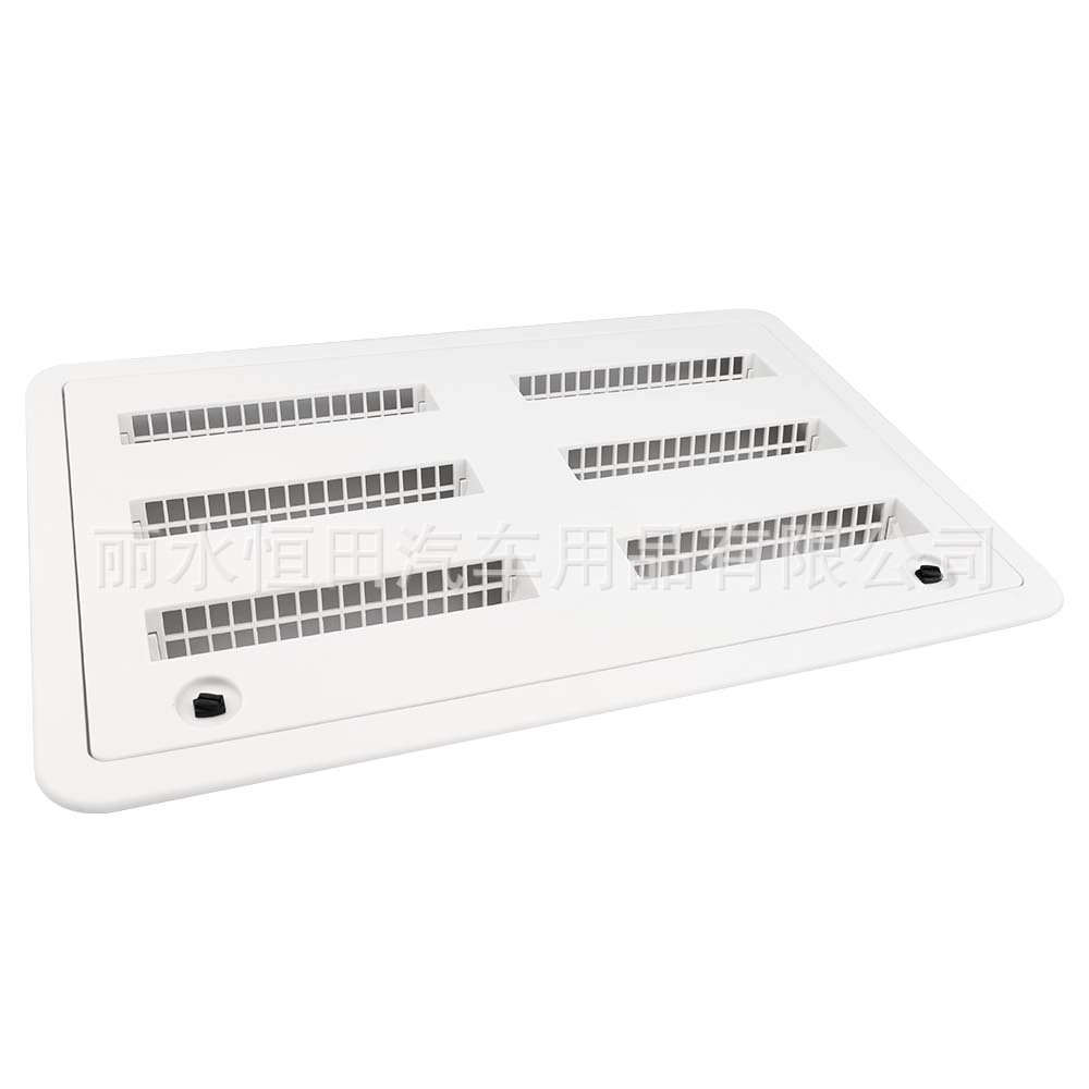 房车侧冰箱通风口20" RV Refrigerator Side Vent黑色白色 PP