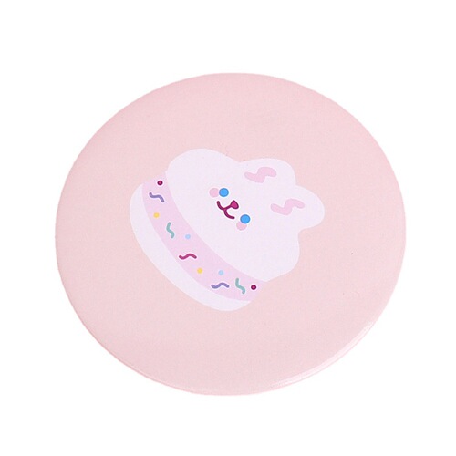 Cute little mirror female carries small makeup mirror student portable handheld makeup mirror mini pocket mirror