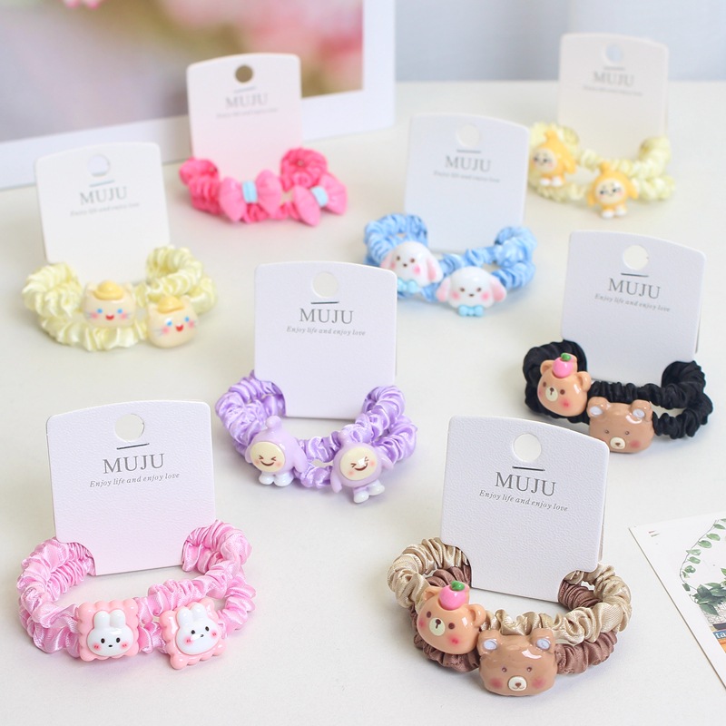 Cute children's cartoon hair rope