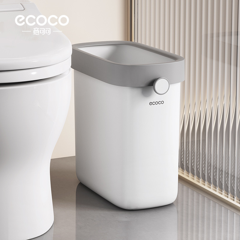Yikeke Household Trash Can for Living Room and Bedroom, Open-Top, Large Capacity, Multi-Scenario Use, Kitchen Waste Storage, Without Lid Yikeke Household Trash Can for Living Room and Bedroom, Open-Top, Large Capacity, Multi-Scenario Use, Kitchen Waste Storage, Without Lid