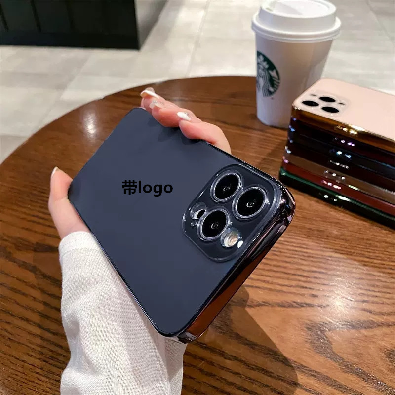 iPhone17ProMax用ケース、純正色レンズ電気メッキAGマット仕上げ、Apple17フルカバー保護ケース|undefined