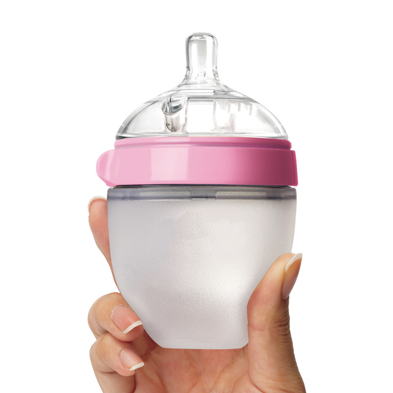 跨境宝宝奶瓶新生婴儿液态硅胶奶瓶Baby silicone feeding bottle|undefined
