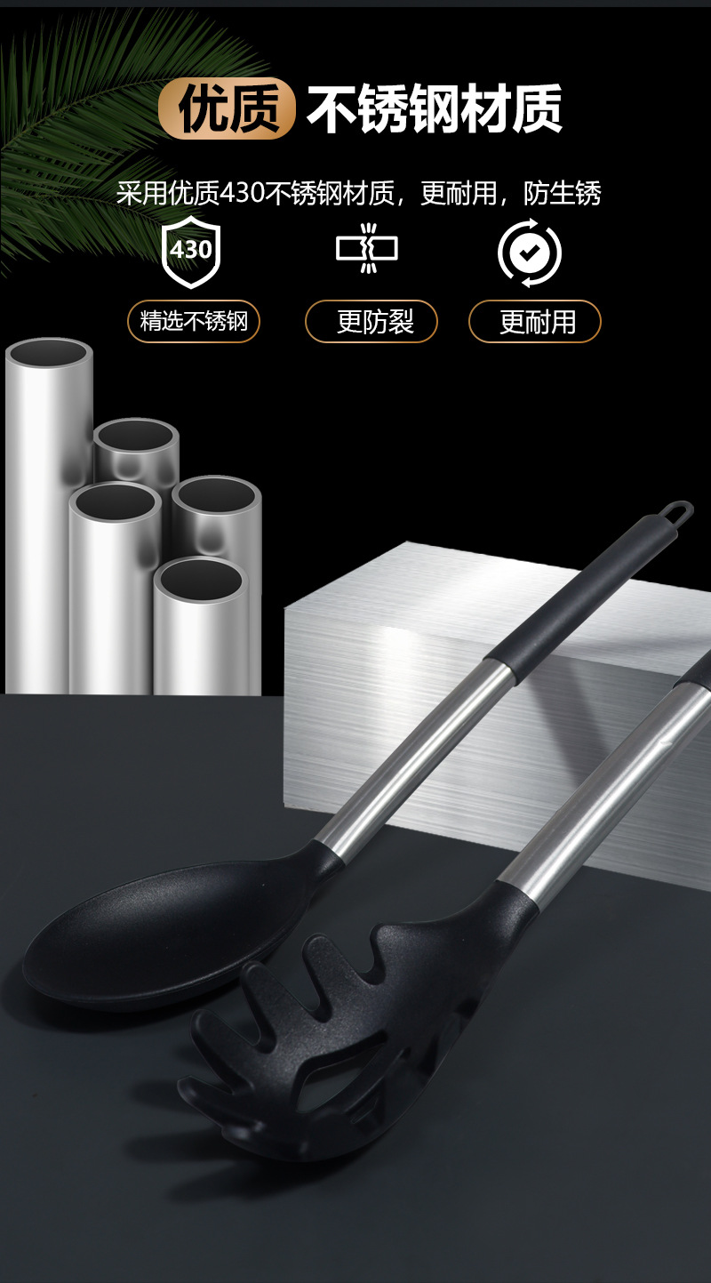 Silikon spatula ve kaşık 15 parçalı set paslanmaz çelik silikon spatula yapışmaz tava silikon spatula ev silikon mutfak eşyaları toptan