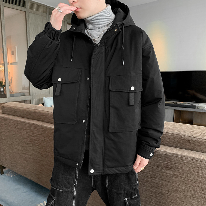 Men's Clothing cotton padded jackets for men, couples' workwear, warm and casual jackets, new winter fashion brand cotton padded jackets_voghion.com