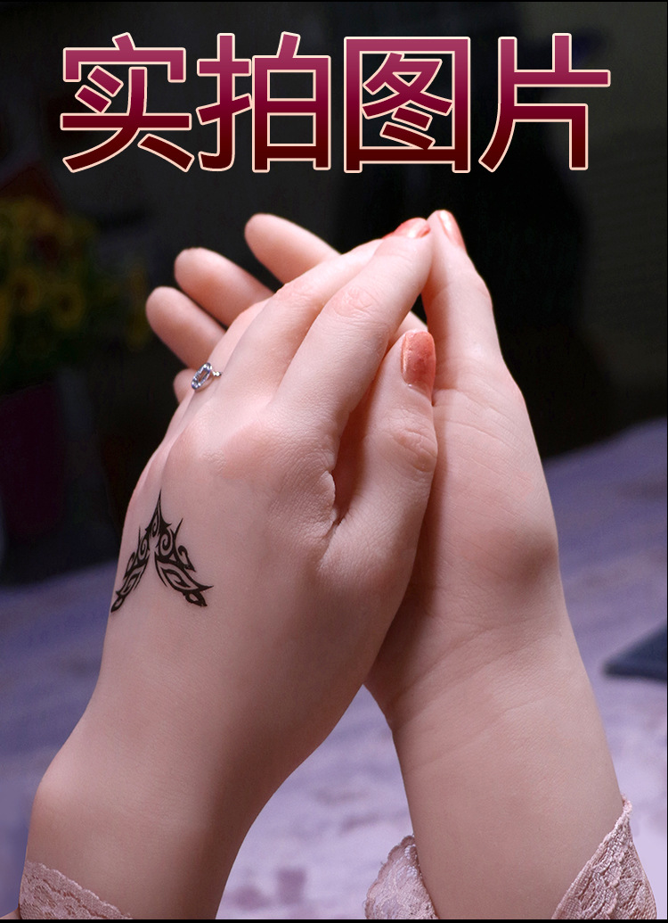 Jiuai Silicone Hand Model Display Prop, Slim Jade Right Hand, Manual, Flesh Tone — detail image 25