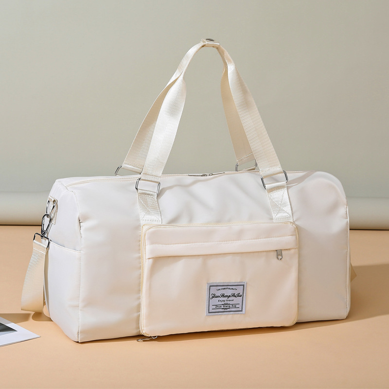 capacious travel bag for traveling wet and dry separation