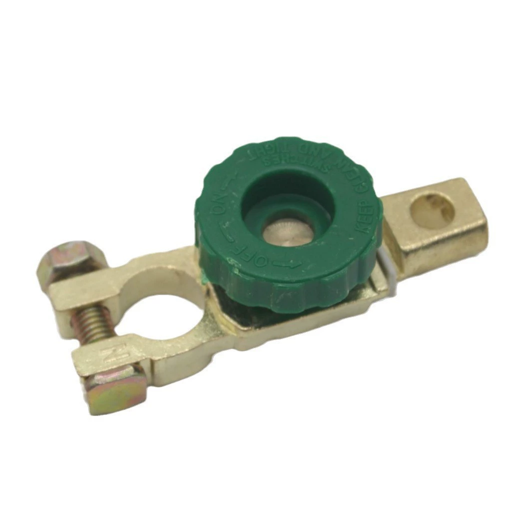 Выключатель аккумулятора, выключатель питания автомобильного аккумулятора, зажим для клеммы аккумулятора из чистой меди, предотвращающий утечку