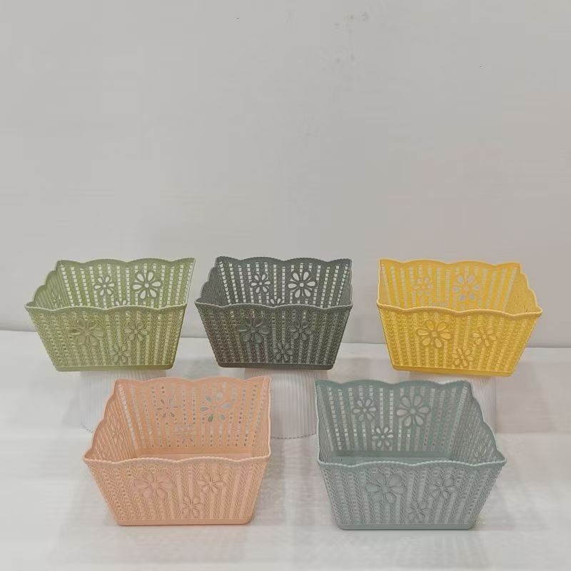 Categoría 4: Cestas de almacenamiento, contenedores de almacenamiento, cestas de drenaje para sala de estar y cocina, cestas para frutas, cajas de almacenamiento misceláneas para escritorio, cestas de almacenamiento. image 54