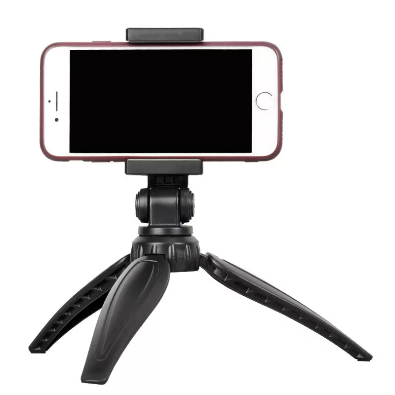 轻装时代Q166i桌面台式三脚架手机支架 看视频上网课教轻便便携