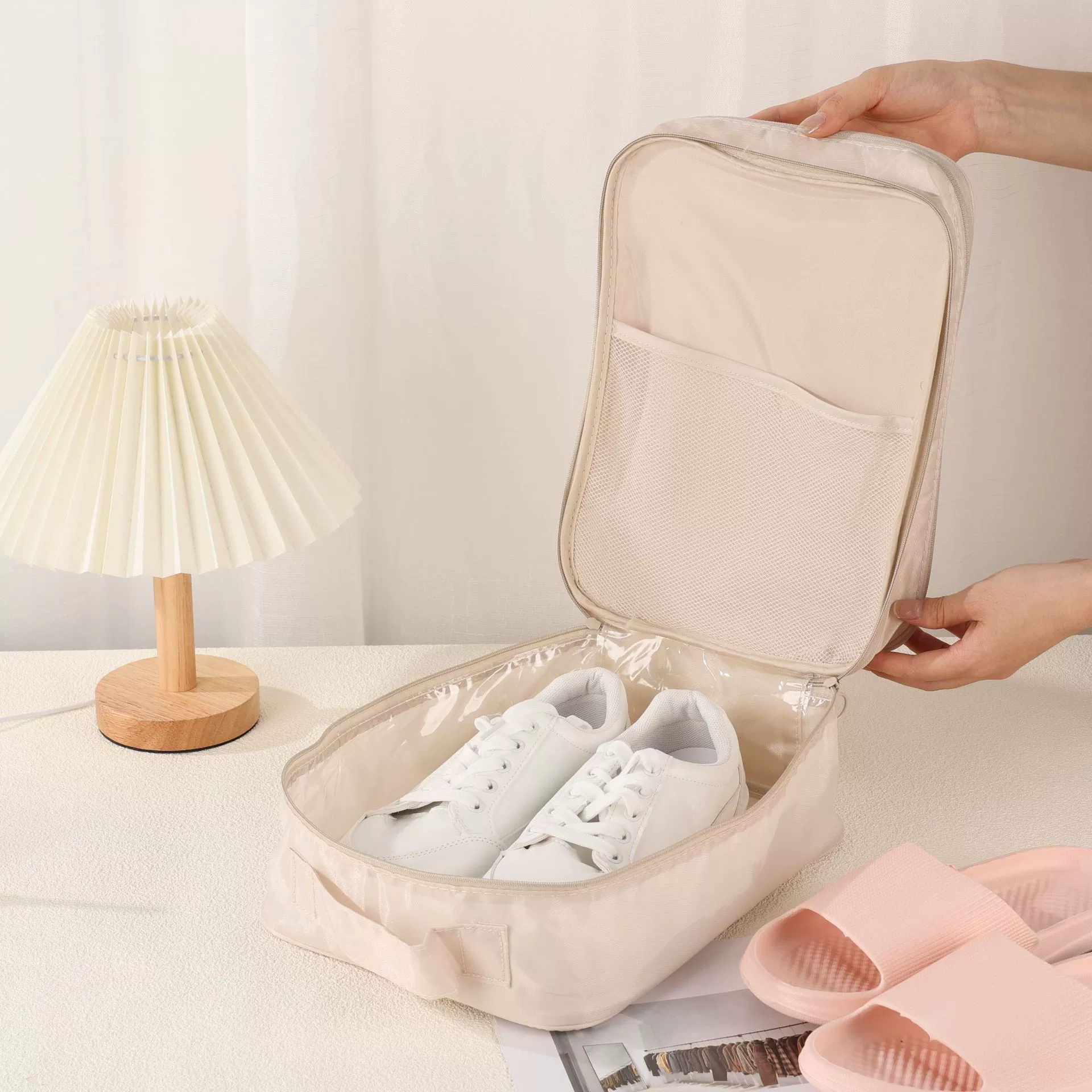 Waterproof storage bag, handheld protective bag, shoe covers
