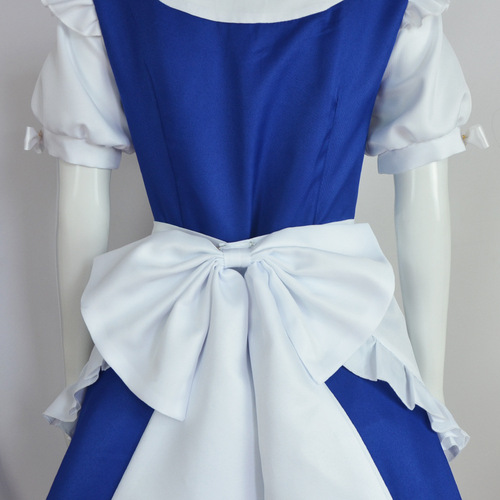 Oriental Project 16-Night Sakuya Cosplay Costume Unisex Maid Outfit Cosplay Clothing Anime Dress Full Set