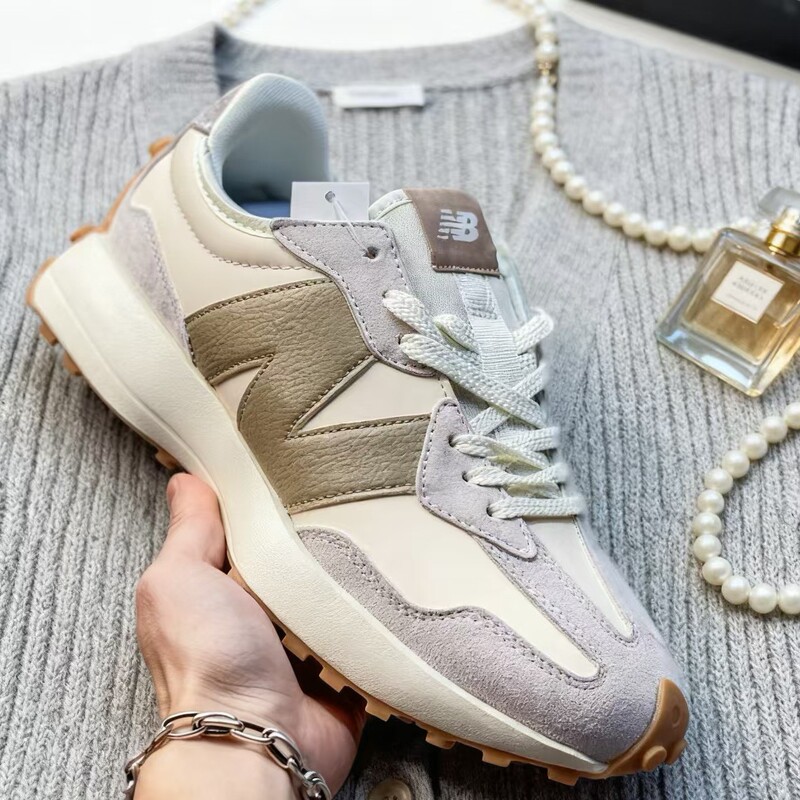 Putian N327 Couple's New Retro Running Thick-Soled Sneakers Fashionable Height-Increasing Breathable Casual Shoes for Men and Women