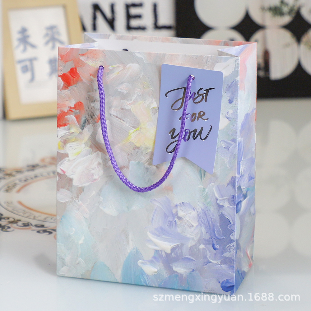 Estilo creativo ins hermosa temporada de graduación para enviar bolsas de papel al maestro cumpleaños día del padre regalo bolsa de regalo bolsa de papel portátil