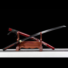 龙泉市刀剑弹簧钢动漫指挥刀手工锻打宝剑影视道具外贸批发未开刃