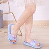 Children's summer slippers, cute slide for princess, “Frozen”, family style