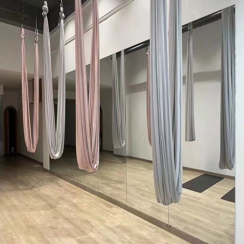 Solid Color Aerial Yoga Hammock Anti-Gravity One-Piece Non-Spliced Micro-Elastic Fabric Set Yoga Studio Direct Supply Cross-Border Solid Color Aerial Yoga Hammock Anti-Gravity One-Piece Non-Spliced Micro-Elastic Fabric Set Yoga Studio Direct Supply Cross-Border