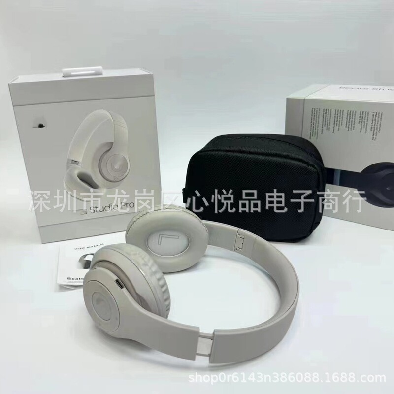 国境を越えた新型studio pro録音師4世代ヘッドセット無線ノイズ除去bluetoothイヤホン収納バッグ付き|undefined