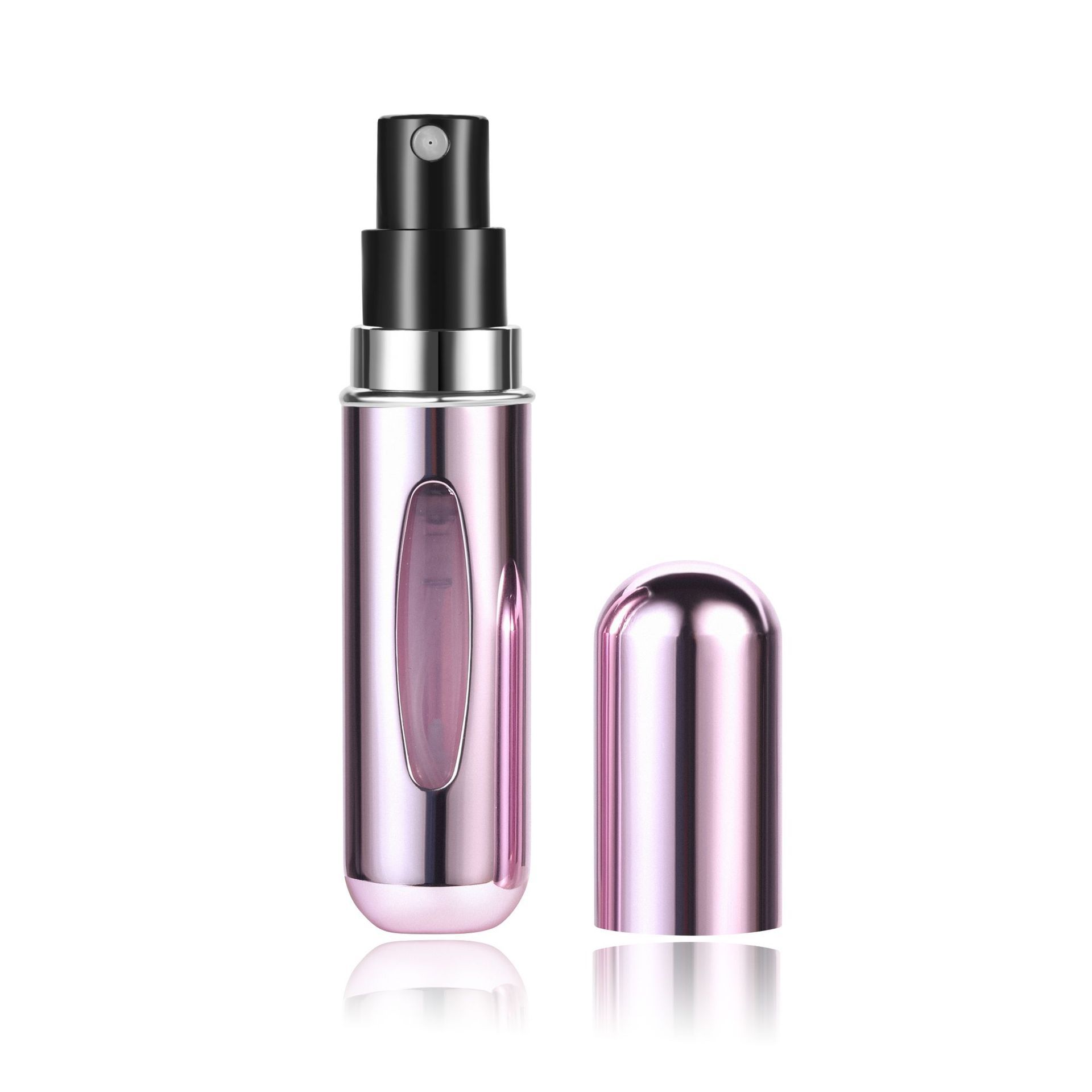 5ml de llenado inferior perfume sub-botella presionando botella de spray portátil de viaje sub-botella de líquido sub-contenedor botella cosmética
