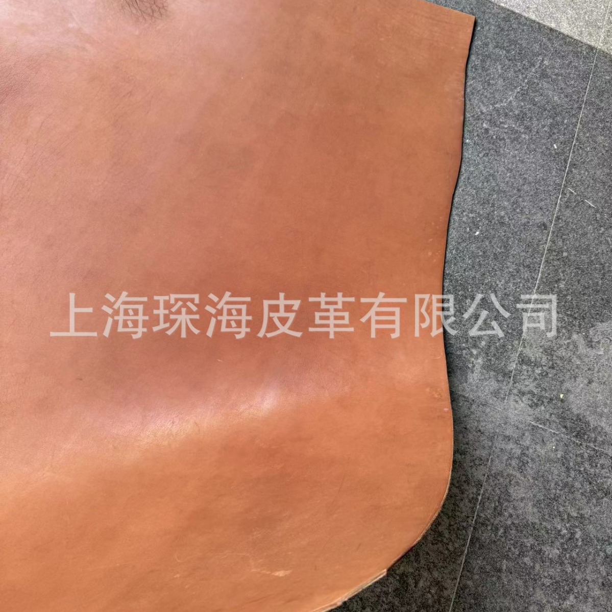 头层牛皮 马鞍皮 加厚皮革皮料  皮带皮 水牛皮 装具革 奶咖色