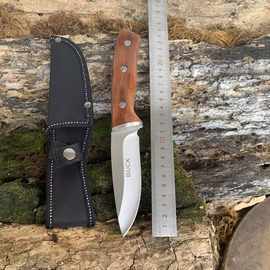 户外刀具野营直刀求生防身刀便携小刀锋利刀具多功能水果刀生存刀