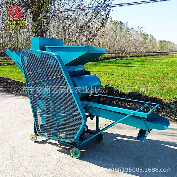 商用220v电动自动上料长果剥壳机花生剥壳机新型花生种子脱壳机