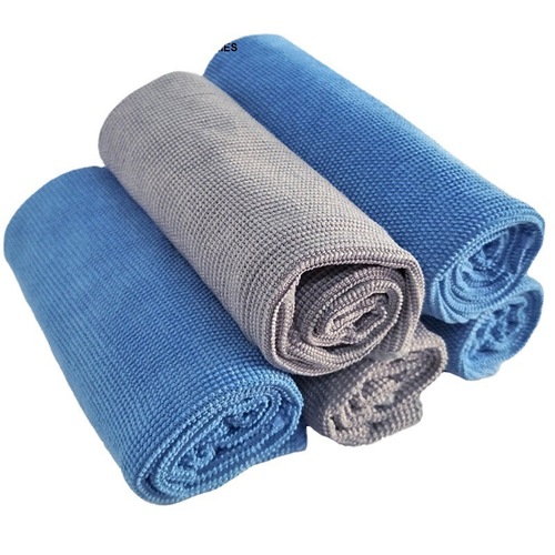 Crystal-coated waxing car wash towel, microfiber rag, car coating cleaning and beauty, pearl towel car towel
