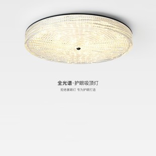 Modern Simple Bedroom Room Ceiling Light Italian Style Light Luxury Romantic Master Bedroom Light Full Spectrum Eye Protection Study Living Room Light