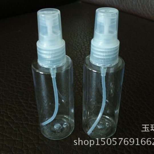 厂家直销60ml 平肩塑料瓶 塑料乳液瓶 pet化妆水瓶套装