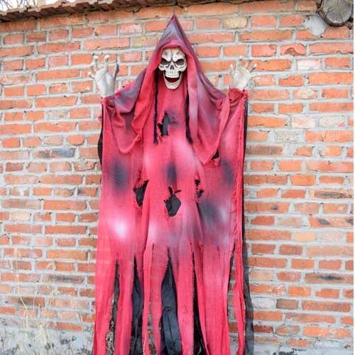 Halloween fantasma accesorios habitaciones secretas escape decoración casa embrujada colgante bar decoración espantosa esqueleto fantasma colgado